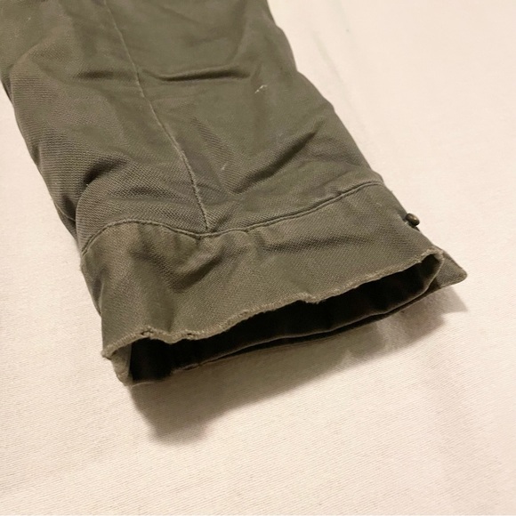 Roots Women's Hooded Green Parka Size Small Jacket - Picture 16 of 16